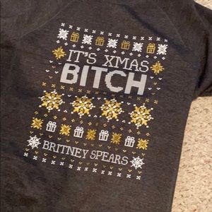 Britney Spears Ugly Christmas Sweatshirt. RARE!
